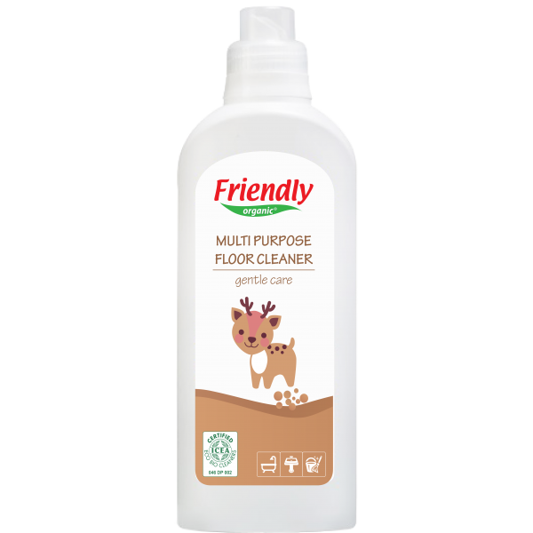 Friendly Organic – Органічний багатоцільовий засіб для миття підлоги, 1000 мл