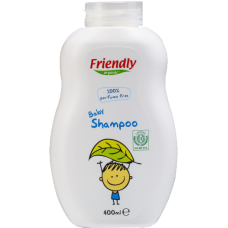 Friendly Organic – Дитячий шампунь-гель для купання без запаху, 400 мл