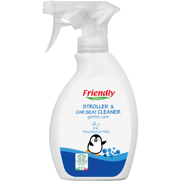 Friendly Organic – Органічний засіб для чищення дитячих стільчиків, колясок та автомобільних сидінь, 250 мл