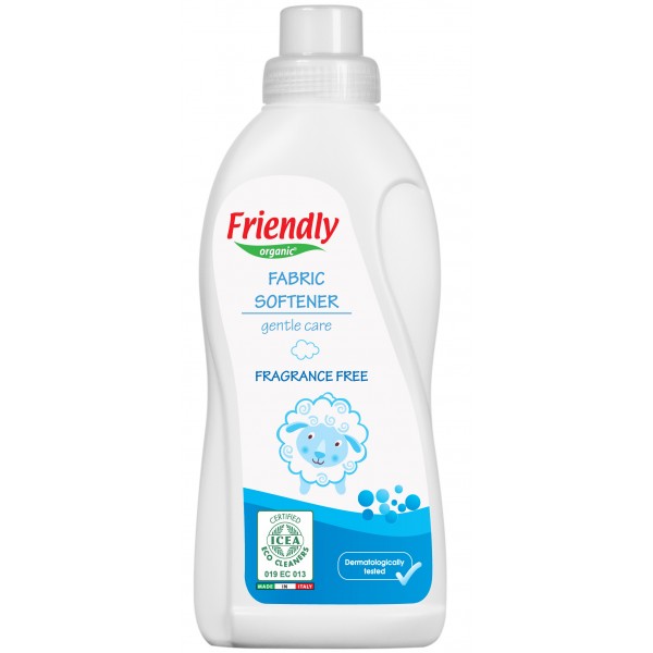 Friendly Organic – Органічний пом’якшувач для прання без запаху, 750 мл