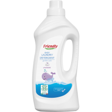 Friendly Organic – Органічний засіб для прання дитячої білизни з ароматом лаванди, 1000 мл
