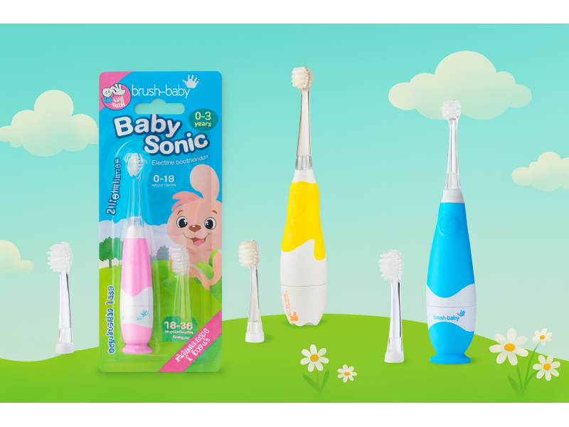 Чому варто обрати Brush-Baby BabySonic PRO для дітей від 0 до 3 років