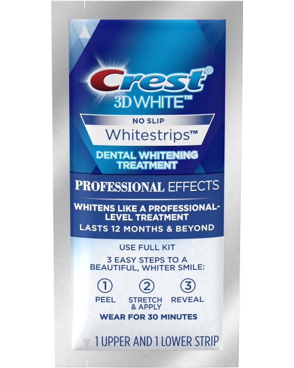 CREST 3D WHITE PROFESSIONAL EFFECTS WHITESTRIPS Відбілювальні смужки для зубів