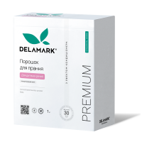 Пральний порошок DeLaMark Baby з ефектом кондиціонера 1 кг