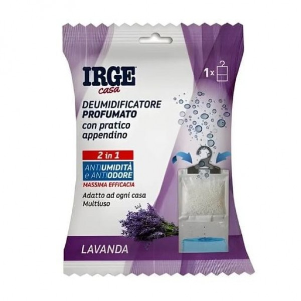 Поглинач вологи і запахів з підвіскою лаванда IRGE  500 мл