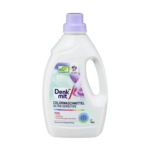 Denkmit Средство для стирки цветных тканей Ultra Sensitive 1,5 л