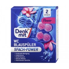 Туалетний блок Denkmit Blauspüler Flower 2 шт