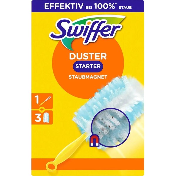Щетка магнит для уборки с тремя сменными насадками Swiffer Duster Kit
