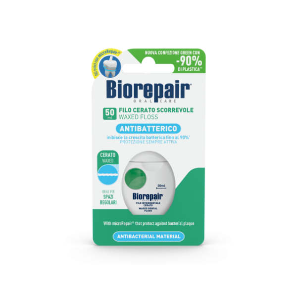 Зубна нитка Biorepair вощена 50 м