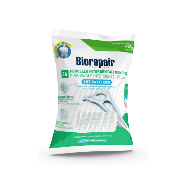 Зубні нитки Biorepair Flosser 36 штук