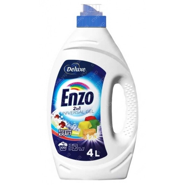 Гель для стирки универсальный Deluxe Enzo Universal 4 л