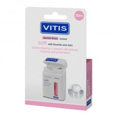 Зубна нитка Dentaid VITIS Expanding Pink 50 м