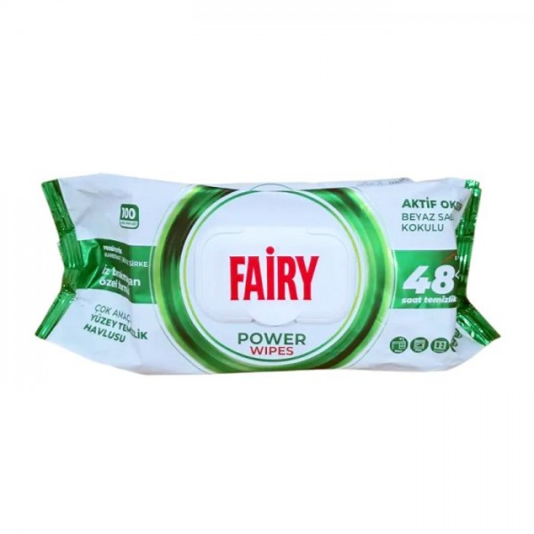 Влажные салфетки для уборки Fairy 100 шт