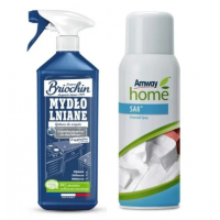 Набір для виведення плям Amway Home SA8 спрей 400 мл + лляне мило Briochin 750 мл