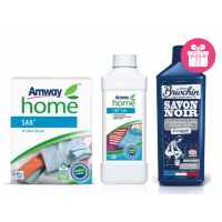Набір для прання Amway Home SA8 Color рідкий засіб 1 л + Amway Home SA8 відбілювач 1 кг + концентрат сірого мила Briochin 1 л