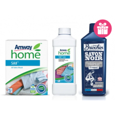 Набір для прання Amway Home SA8 Color рідкий засіб 1 л + Amway Home SA8 відбілювач 1 кг + концентрат сірого мила Briochin 1 л В ПОДАРУНОК