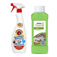 Набір для прибирання Chante Clair Sgrassatore Universale очищувач 600 мл + Amway Home L.O.C. кухонний засіб 500 мл