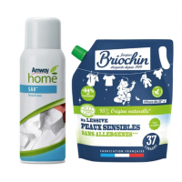 Спрей для попереднього очищення Amway Home SA8 400 мл + концентрат для прання для чутливої шкіри Briochin 1,7 л - 30 %