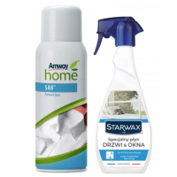Спрей для попереднього очищення Amway Home SA8 400 мл + очисник для дверей і вікон Starwax 500 мл - 30%