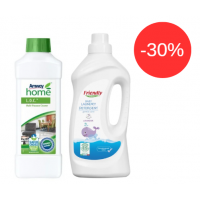 Комплект засобів для прибирання та прання дитячої білизни Amway Home L.O.C. + Friendly Organic