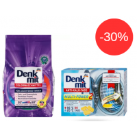 Набір для прання Denkmit Color 1,35 кг + таблетки від накипу 60 шт