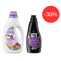 Набір гелів для прання Denkmit Color 1,1 л + Black Sensation 1 л