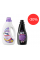 Набір гелів для прання Denkmit Color 1,1 л + Black Sensation 1 л