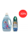 Набір для прання Denkmit Color & Care 1,5 л + підсилювач аромату Coccolino Небесна свіжість 460 мл