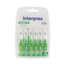 Щітка міжзубна DENTAID INTERPROX 4G Micro 1.1 мм 6 шт.