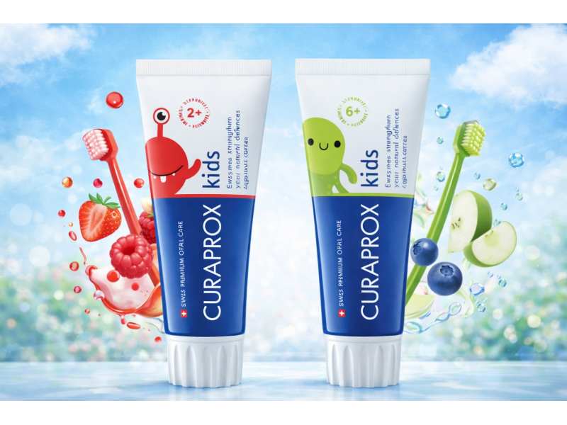 Як правильно привчити дитину до чищення зубів: найкращі дитячі пасти Curaprox