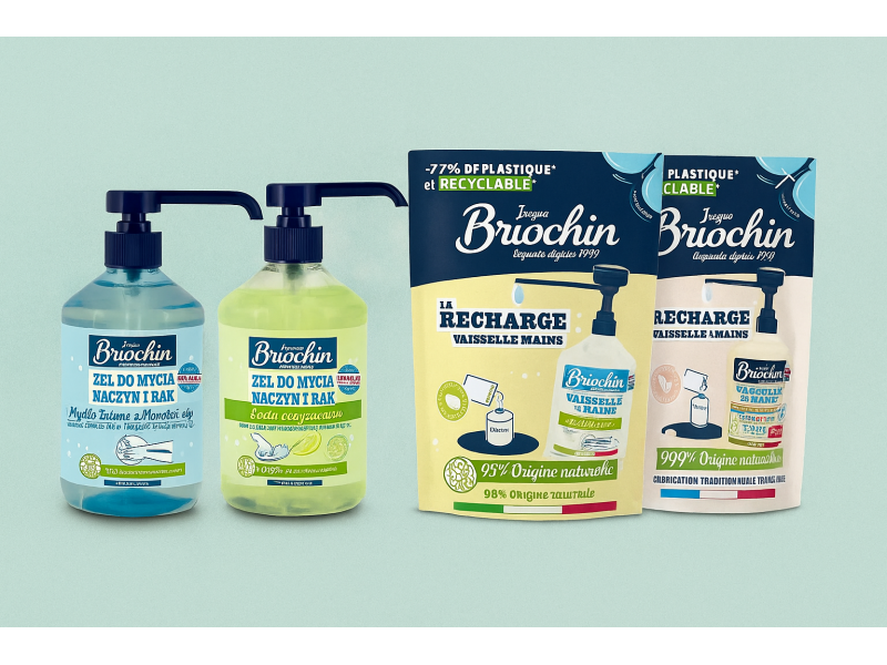 Чому руки сохнуть після миття посуду і як цього уникнути? Рішення на основі натуральних гелів Briochin