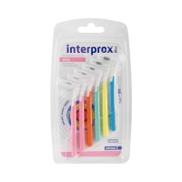 Щітка міжзубна DENTAID INTERPROX PLUS 2G MIX 6 шт.