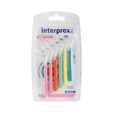 Щітка міжзубна DENTAID INTERPROX PLUS 2G MIX 6 шт.
