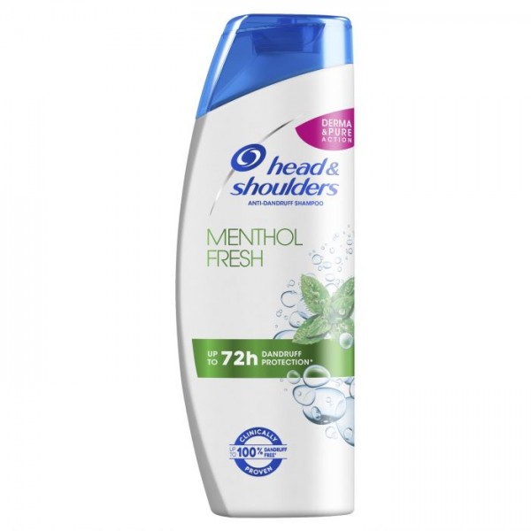 Шампунь поти лупи свіжість ментолу Head & Shoulders 400 мл