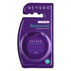 Зубная нить SEYSSO Color Blackcurrant 40 м