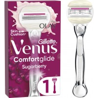 Бритва для гоління GILLETTE VENUS ComfortGlide Ягідний аромат 1 касета