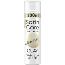 Гель для гоління з ароматом ванілі Gillette Satin Care Olay 200 мл