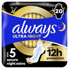 Прокладки гігієнічні Always Ultra Secure Night Extra 20 шт