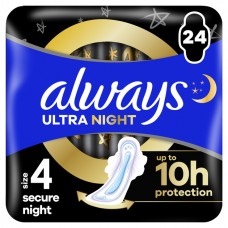 Прокладки гігієнічні Always Ultra Secure Night Extra 20 шт
