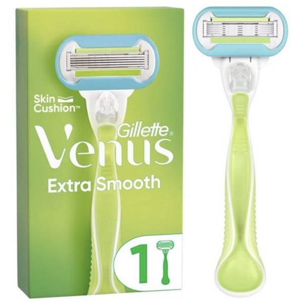 Станок для бритья женский Venus Extra Smooth с 1 сменным картриджем