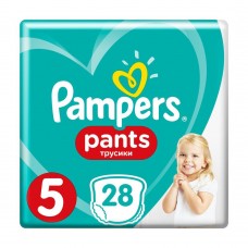 Підгузники-трусики дитячі Pampers Pants Junior 12-17 кг, 28 шт