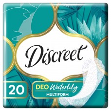 Ежедневные гигиенические прокладки Discreet Deo Water Lily 20 шт