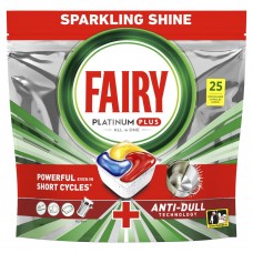 Капсулы для посудомоечных машин Fairy Platinum Plus Лимон 25 шт