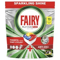 Капсули для посудомийної машини Fairy Platinum Plus Лимон 19 шт