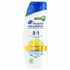 Шампунь 2в1 цитрусовая свежесть Head & Shoulders 330 мл