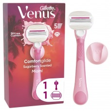 Бритва с 1 сменным картриджем Gillette Venus Comfortglide Sugarberry Scented Miami 