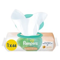 Вологі серветки Pampers Harmonie Protect&Care 44 шт