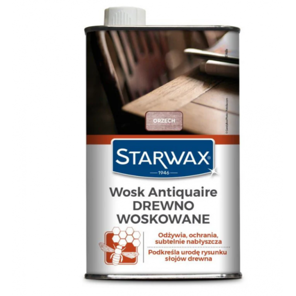 Жидкий воск Starwax, оттенок «Орех», 0,5 л
