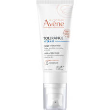Avène Tolerance Hydra-10 – Увлажняющий флюид для нормальной и комбинированной чувствительной кожи, 40 мл