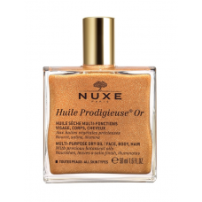 Nuxe Huile Prodigieuse Or – Золотое сухое масло для лица, тела и волос, 50 мл